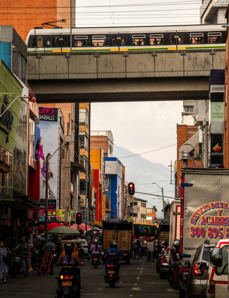 Imagen de centro urbano Colombia